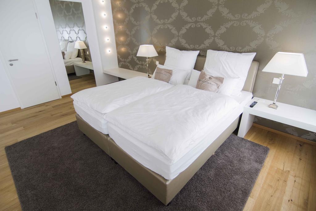 Helvetia Suites Düsseldorf Kamer foto