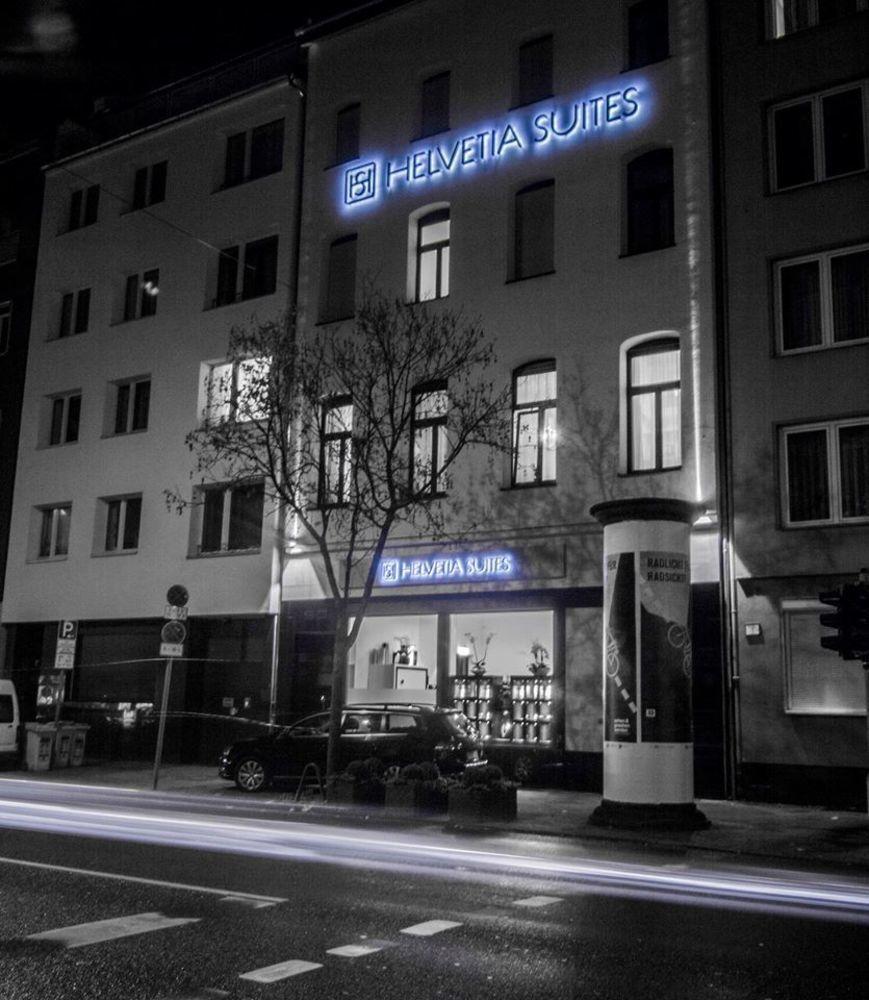 Helvetia Suites Düsseldorf Buitenkant foto